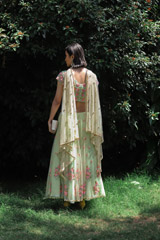 Mint Green Tulle Lehengauntitled (3 of 7)